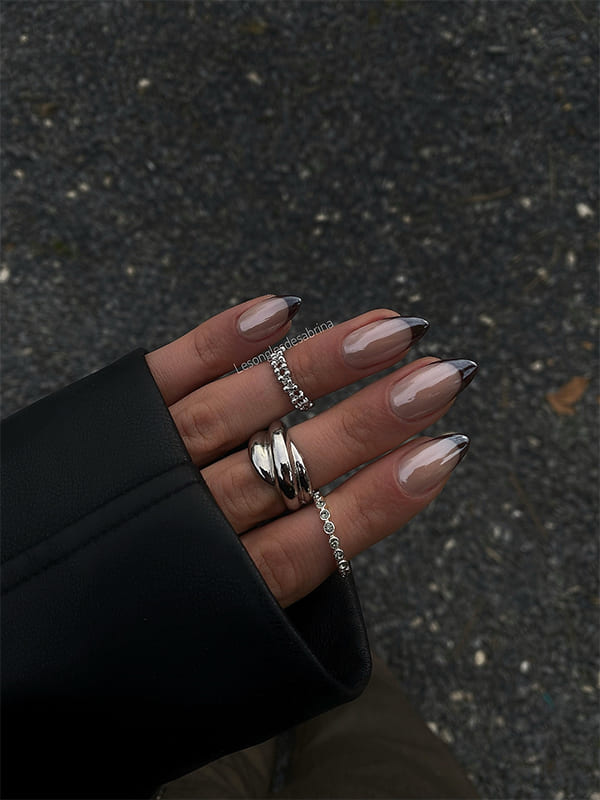 French Tip Nails for Spring Look