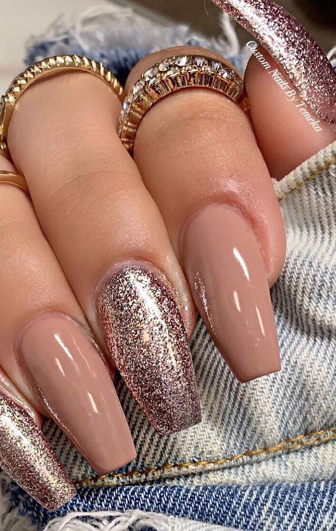 Best nude colorful nail art ideas 2021.