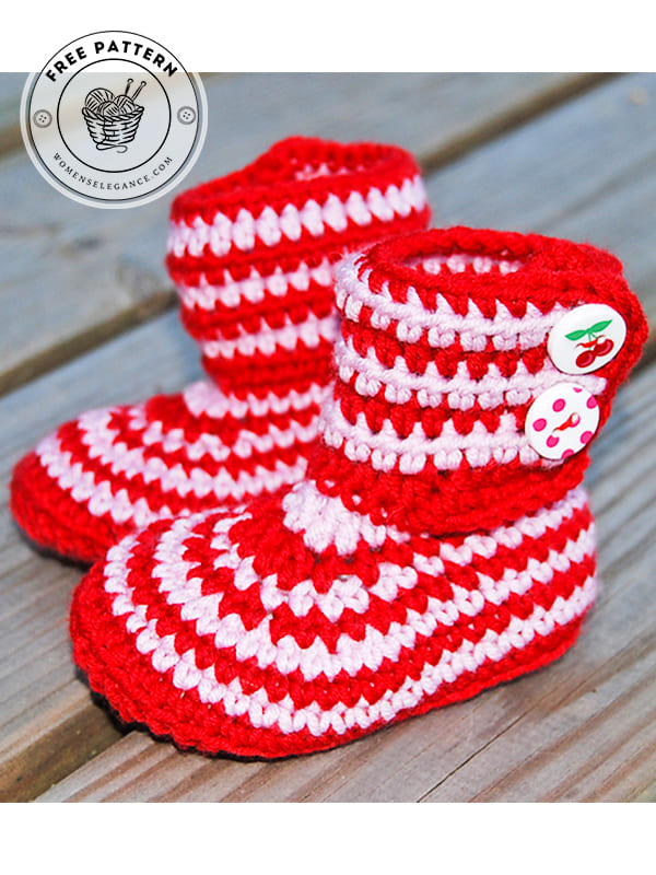 Easy and Adorable Free Crochet Baby Booties Patterns