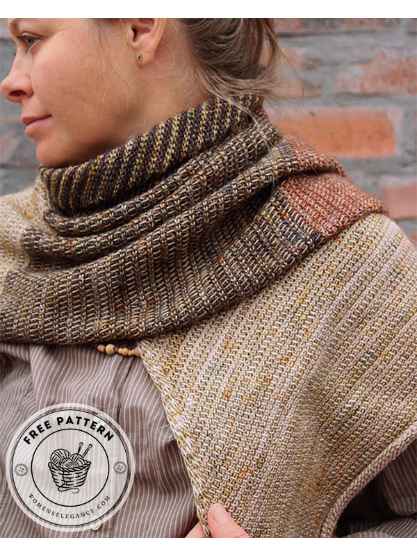 Free easy and modern crochet scarf patterns