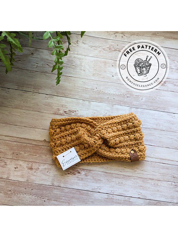 boho crochet headband pattern