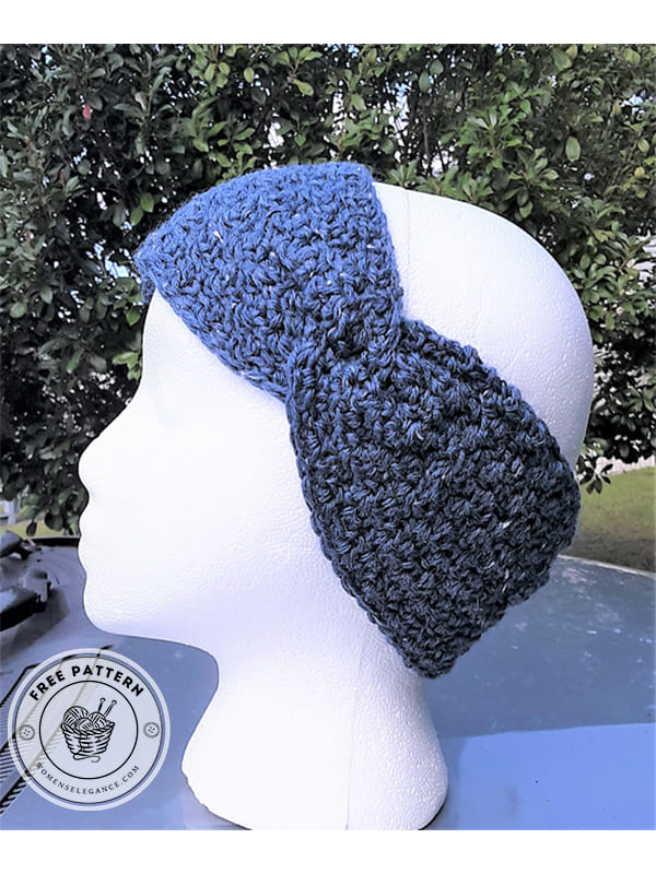 easiest crochet headband pattern