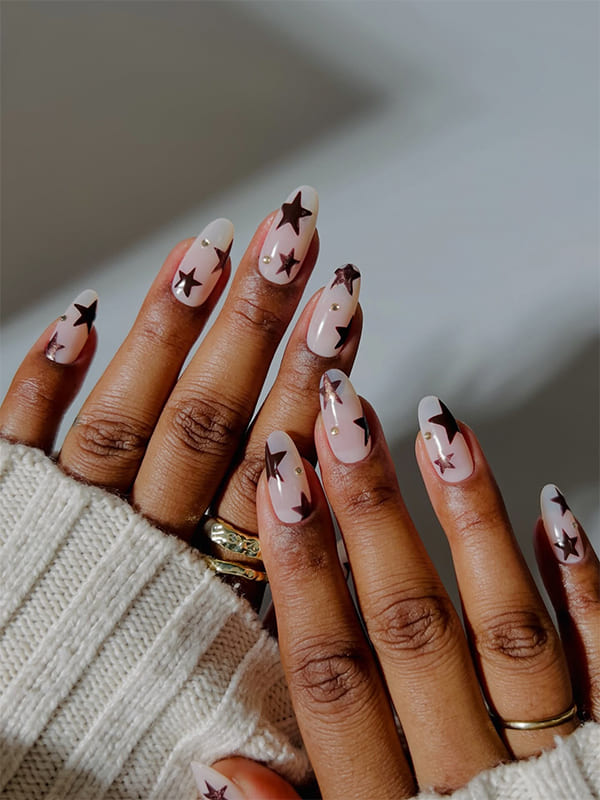 elegant winter nail designs