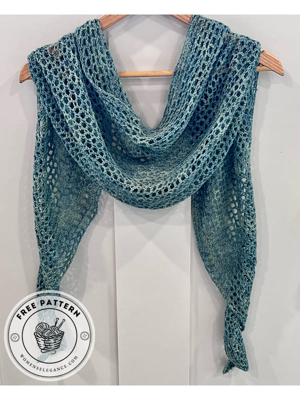 lace crochet neck scarf pattern