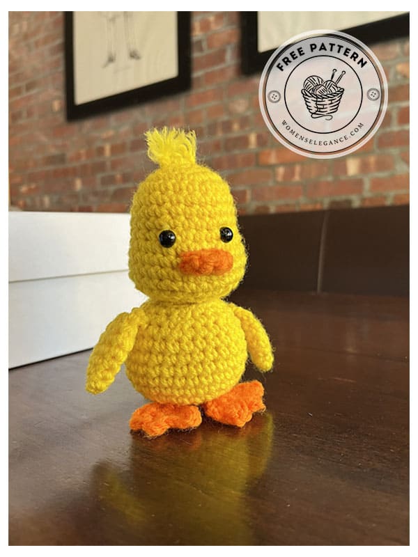 little easter chick crochet pattern