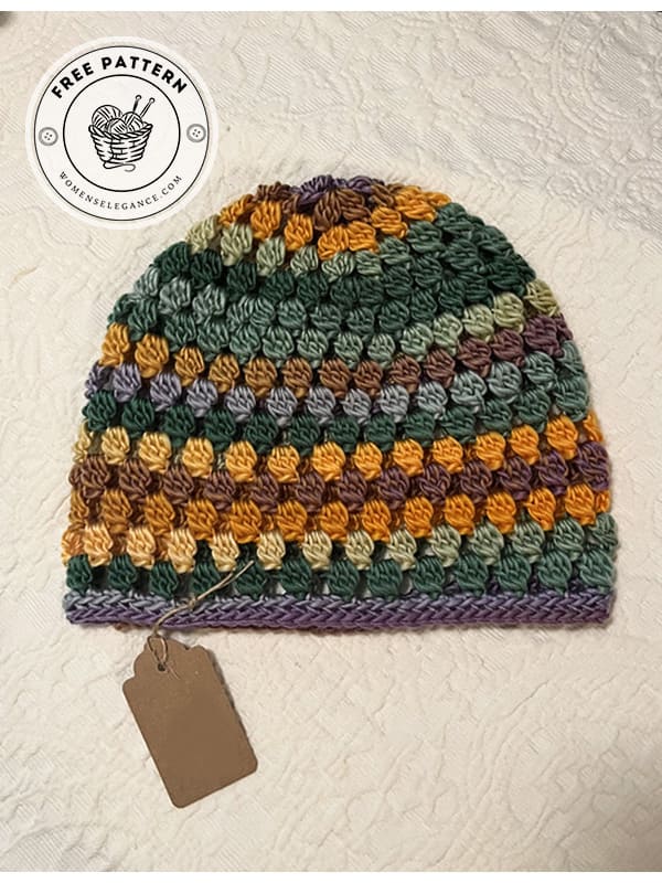 spring lacy crochet hat pattern