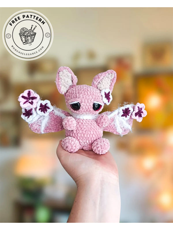 Batlyn the amigurumi bat pattern (2)