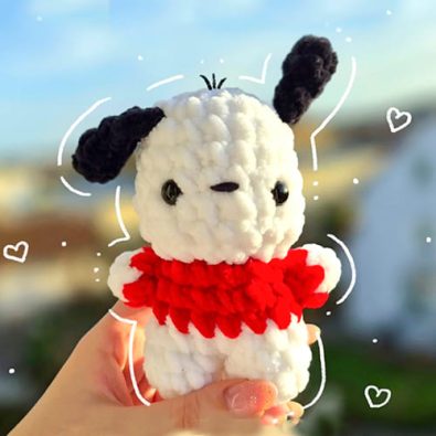 free-amigurumi-mini-pochacco-crochet-pattern