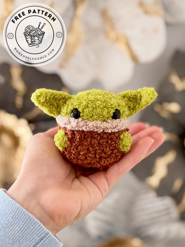 crochet grogu free pattern