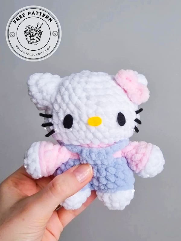 crochet hello kitty free pattern