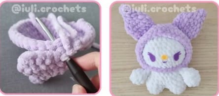 crochet-kuromi-hood