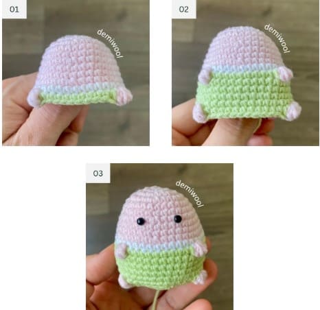 crochet-pig-head-and-body