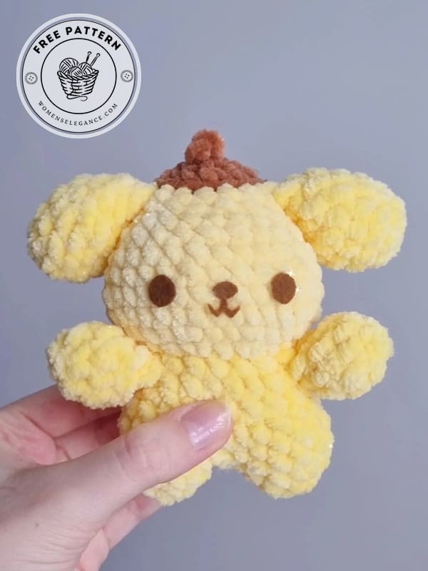 crochet pompompurin pattern
